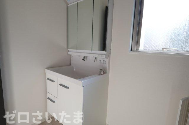 《仲介手数料無料》西区三橋６丁目85-4(全1戸)新築一戸建てFiTの独立洗面台