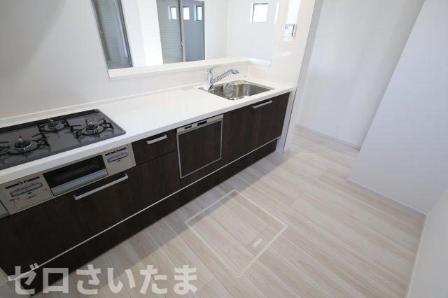 《仲介手数料無料》西区三橋６丁目85-4(全1戸)新築一戸建てFiTのキッチン