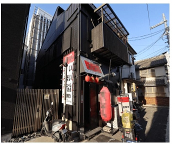 東九条貸店舗の外観