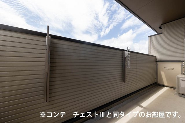 ワーズイヤー１２のバルコニー|バルコニー付きです