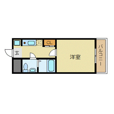 ビジネス・ワン天神の間取り