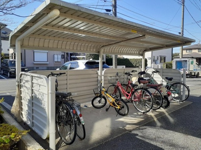 【その他共用部分】 | プレパルク南平野B | 駐輪場です