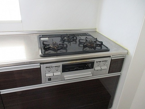 Ｓｏｐｈｉａ　Ｇａｒｄｅｎ博多の設備|３口ガスコンロ