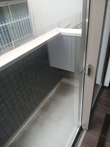 East Village Ⅱ棟のバルコニー