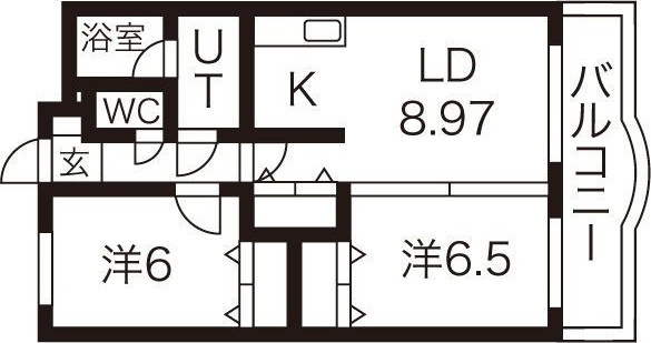 ライプン(RIPEN)の間取り