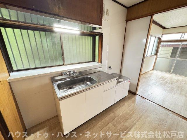 金ヶ作貸家のキッチン