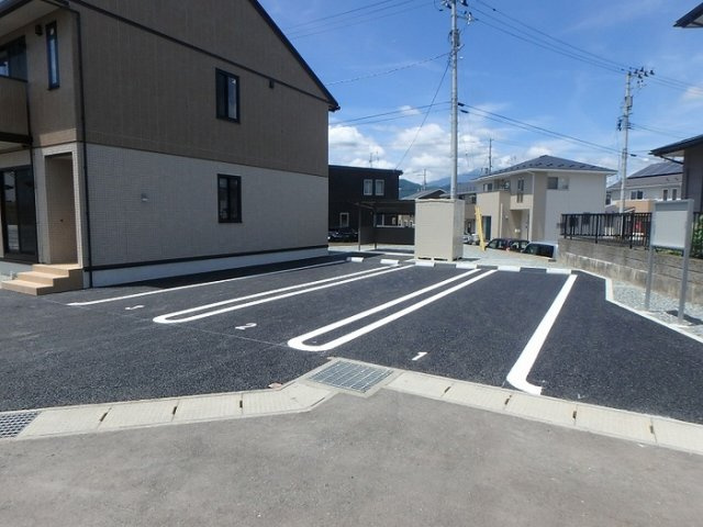 カシオペアヒルズの駐車場