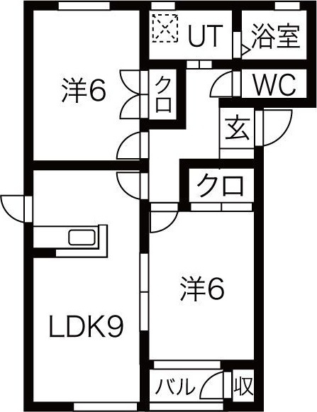 グレイスフルIIIの間取り