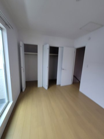 ニュースカイタウンC棟のバルコニー