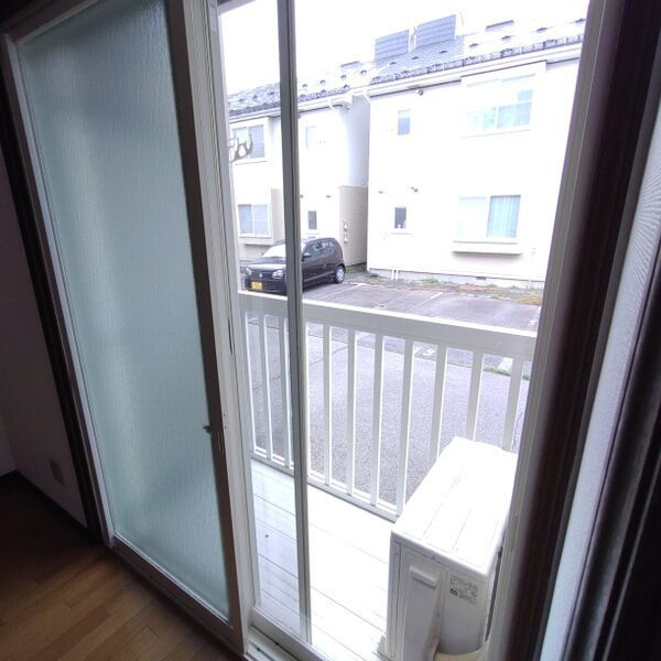 フリーデンCのバルコニー