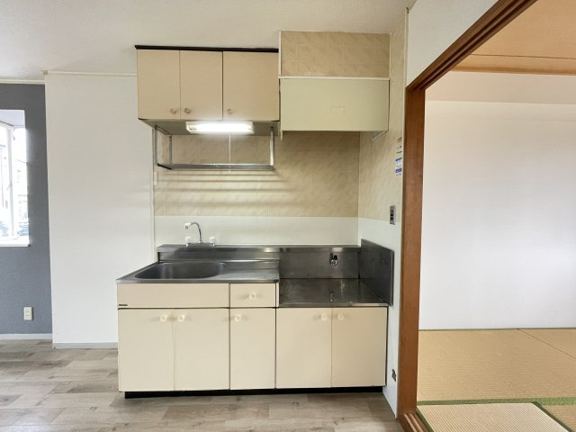 冬築タウンＢ棟のキッチン