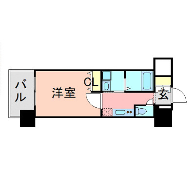 アレクサス　ラ・ストラーダの間取り