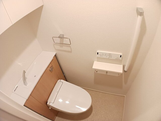 ＦＬレジデンス１のトイレ|トイレもきれいです