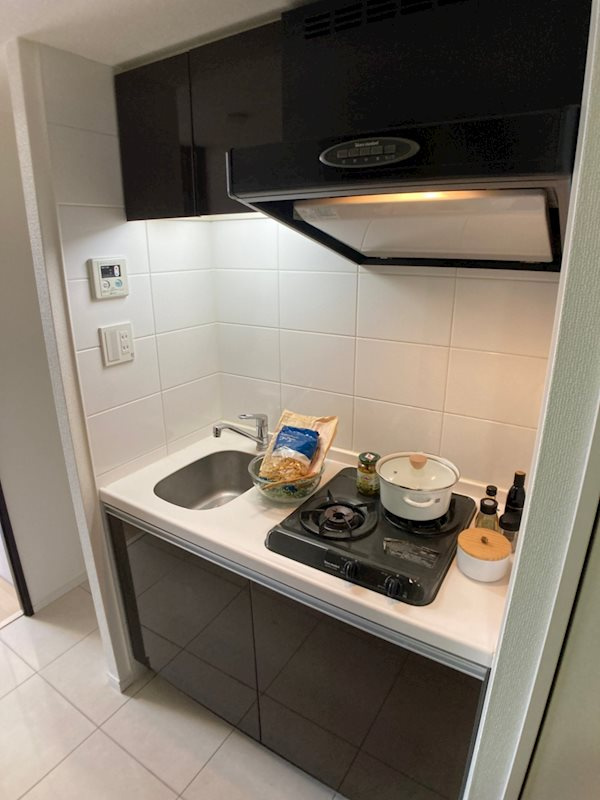 Fortuney北堀江のキッチン