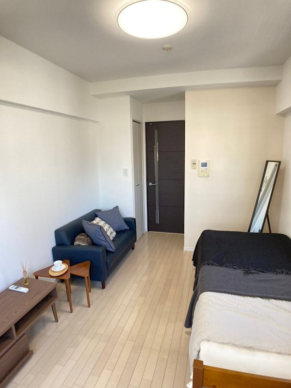 Fortuney北堀江の寝室