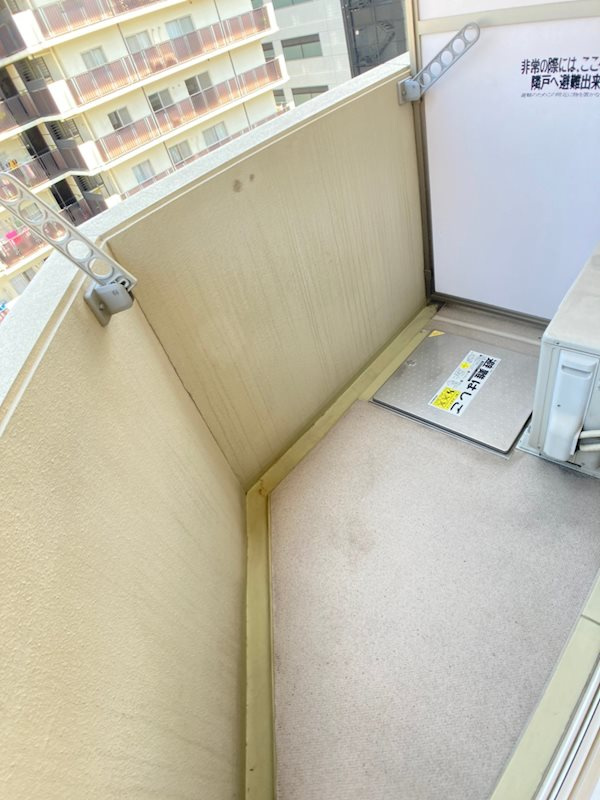 Fortuney北堀江のバルコニー