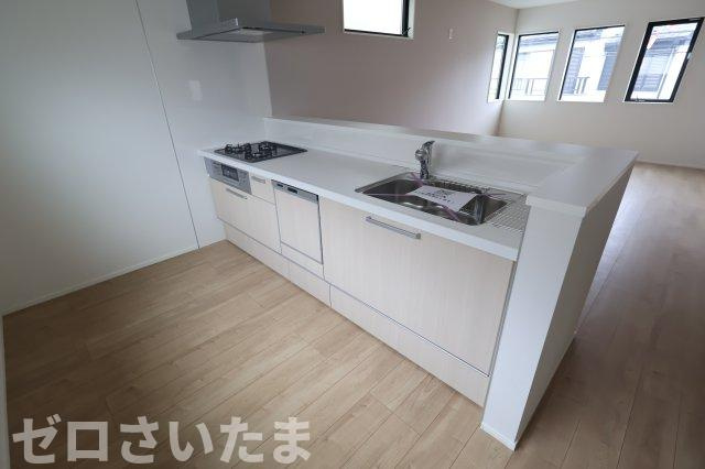 《仲介手数料無料》南区辻２丁目21-1新築一戸建てケイアイスタイルのキッチン|2025年10月3日 11:20 曇り