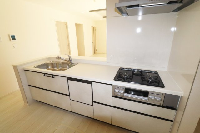 郡山市台新2丁目2期　　　１号棟　　　大成小学校、郡山第１中学区のキッチン