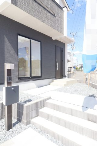 郡山市台新2丁目2期　　　１号棟　　　大成小学校、郡山第１中学区の玄関