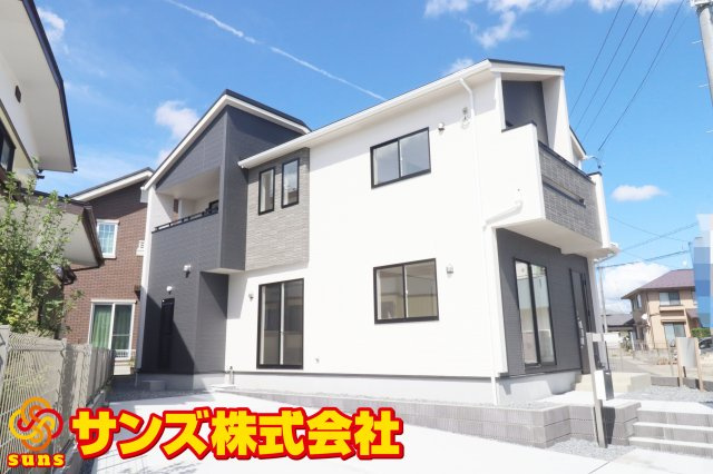 郡山市台新2丁目2期　　　１号棟　　　大成小学校、郡山第１中学区の外観|南東側から見た外観