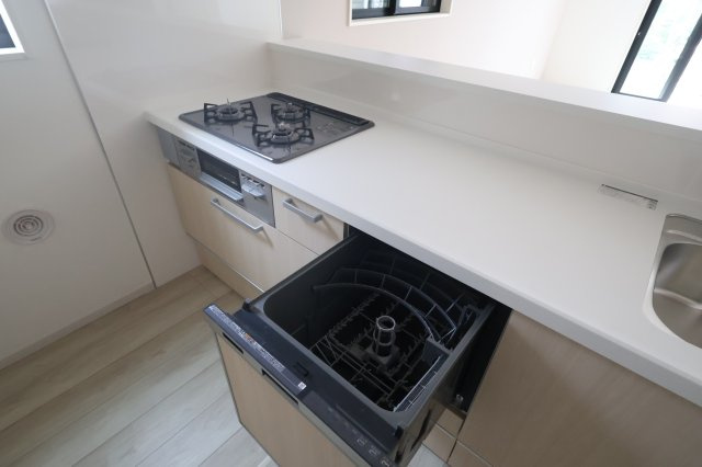 《仲介手数料無料》南区辻２丁目21-1新築一戸建てケイアイスタイルのキッチン|2025年10月3日 11:20 曇り