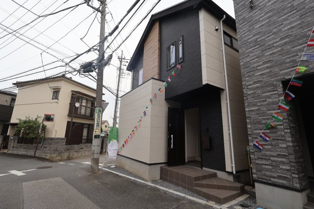 《仲介手数料無料》南区辻２丁目21-1(2号棟)新築一戸建てケイアイスタイルの外観|2025年10月3日 11:20 曇り