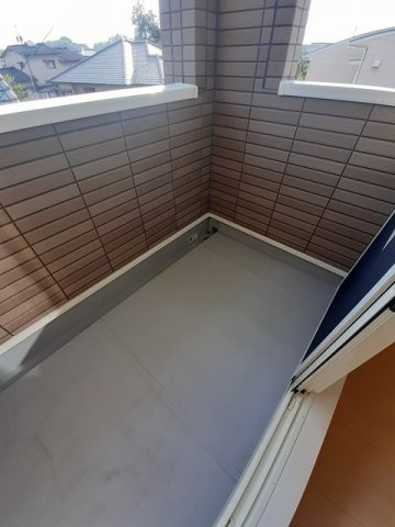 アミティエ１号館のバルコニー