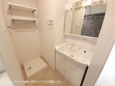 【洗面所】 | ドリームサイド光Ⅴ | 明るい洗面所です