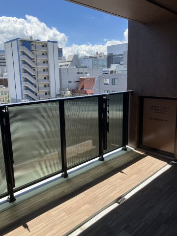 レーベン福岡天神ONE TOWERのバルコニー