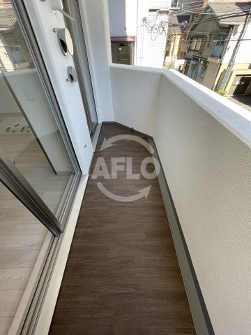 エステムコート新梅田のバルコニー|エステムコート新梅田　バルコニー