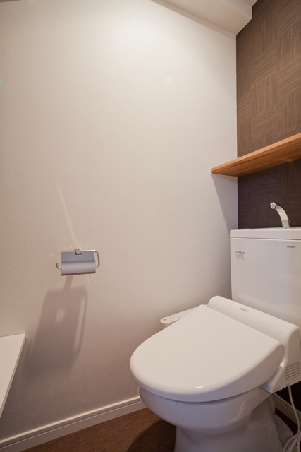 新品家具付きマンション天神25(KaGood福岡)のトイレ