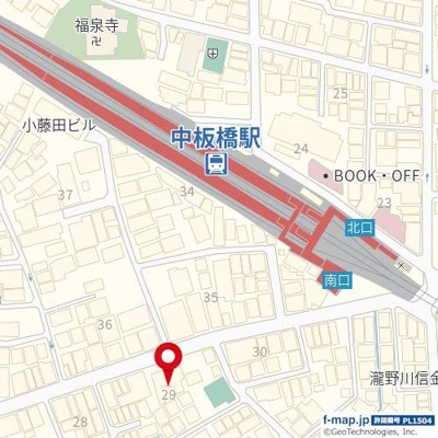 【地図】 | グラディート中板橋