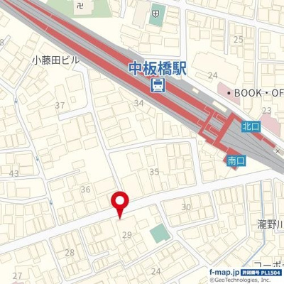 【地図】 | グラディート中板橋