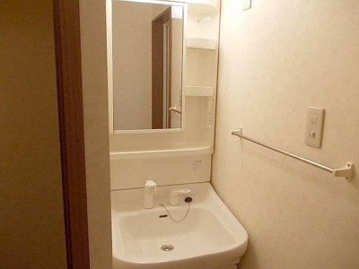 【洗面所】 | ハピネス御立 | 脱衣スペースもあります