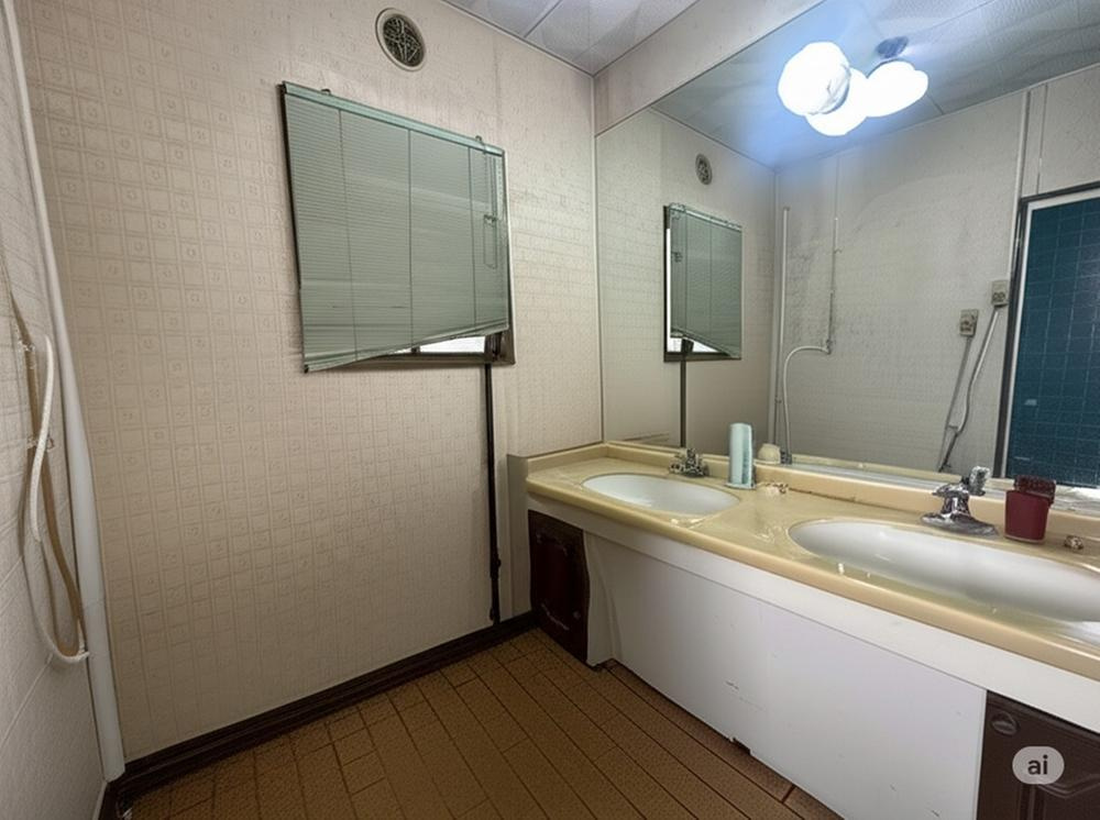 大久保町1丁目　中古一戸建ての独立洗面台|■物件内覧・資金計画相談・住宅ローン相談、リフォーム相談、お問合せ受付中■
※当日・翌日のご内覧、ご相談はお電話でのお問合せがスムーズです！