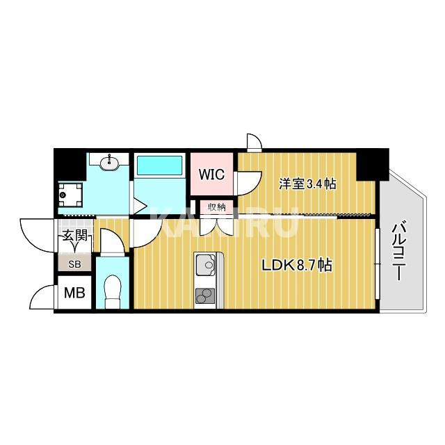 サムティ京橋Clearの間取り