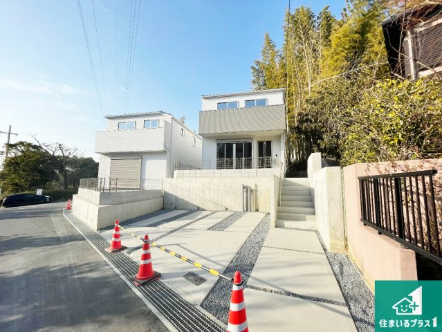 八幡市八幡石不動　第1期　新築一戸建ての外観|安心の10年保証！外観を美しく保ち、雨水で汚れを落とします！気になることがありましたら、お気軽にお問い合わせください！