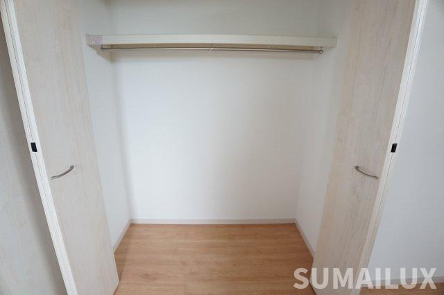 熊本市中央区渡鹿７丁目のアパートの収納