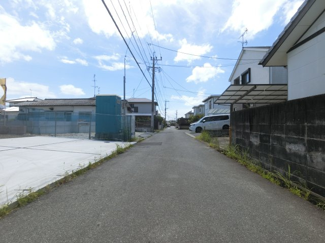 佐賀市大和町大字久池井12期　1号棟の前面道路含む現地写真|前面道路含む現地写真です