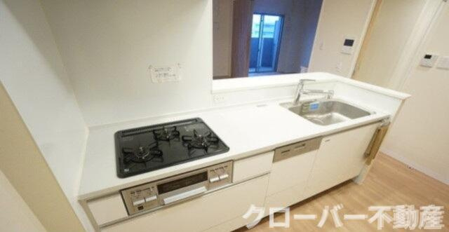 アルファスマート丸亀城西Ⅱのキッチン