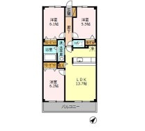 ベルサンモールの間取り