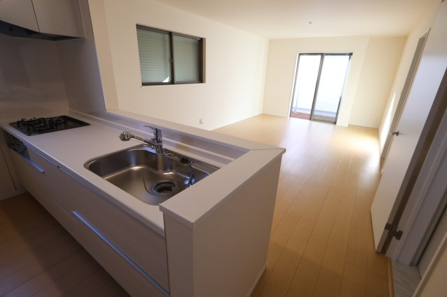 《仲介手数料無料》緑区大字三室615-1(D号棟)新築一戸建てハートフルタウンのキッチン