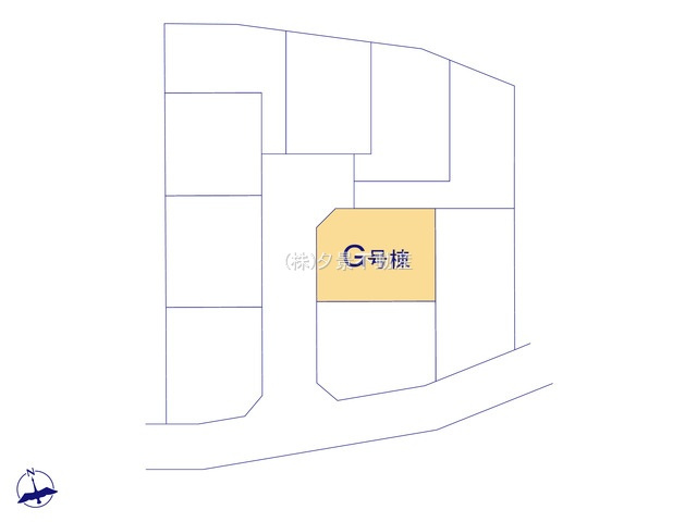 《仲介手数料無料》緑区大字三室615-1新築一戸建てハートフルタウンの区画図