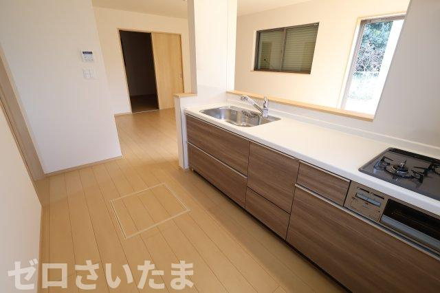 《仲介手数料無料》緑区大字三室615-1新築一戸建てハートフルタウンのキッチン
