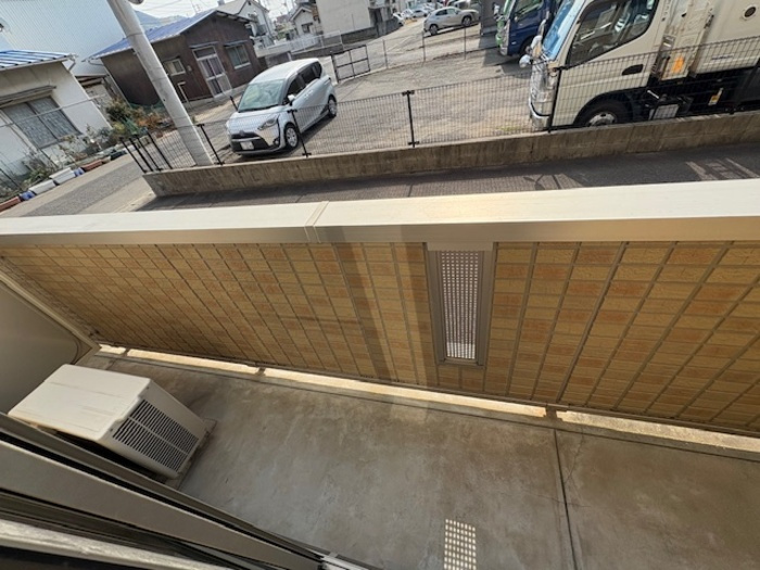 サニーコートのバルコニー