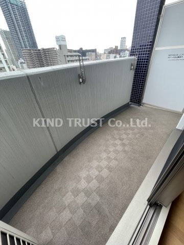 LaSante　梅田北（旧オリーブコート）のバルコニー