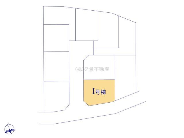 《仲介手数料無料》緑区大字三室615-1新築一戸建てハートフルタウンの区画図