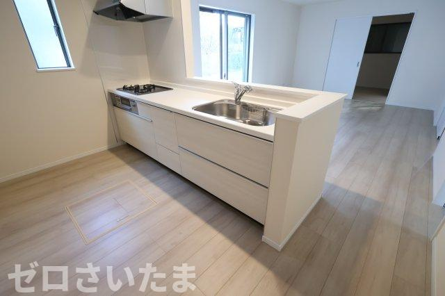 《仲介手数料無料》緑区大字三室615-1新築一戸建てハートフルタウンのキッチン