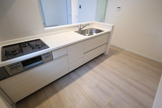 《仲介手数料無料》緑区大字三室615-1新築一戸建てハートフルタウンのキッチン
