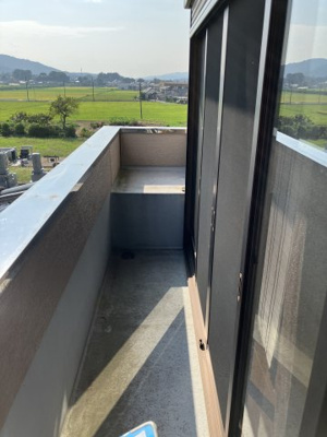 【バルコニー】 | 桜川市加茂部7DK中古住宅